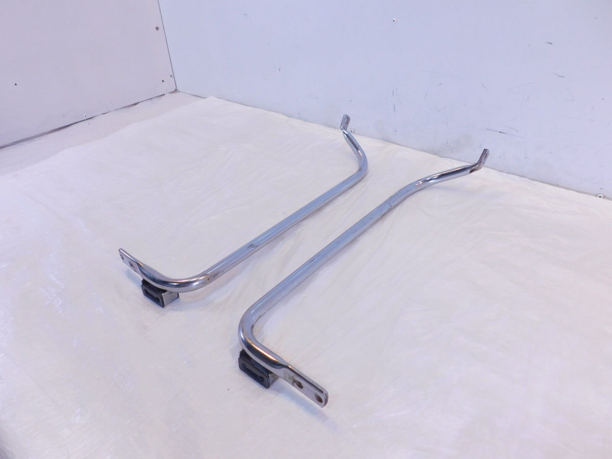 Harley Davidson Road King & Street Glide Left & Right Chrome Saddlebag Bracket - C3 Cycle