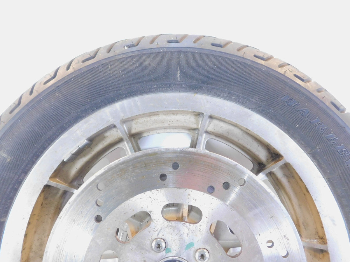 98 Harley Davidson 95th Anniversary Electra Glide Classic Front Wheel Rim & Tire - C3 Cycle