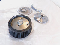 Harley Davidson Electra Glide Softail Dyna Air Cleaner Backplate & Cover - C3 Cycle