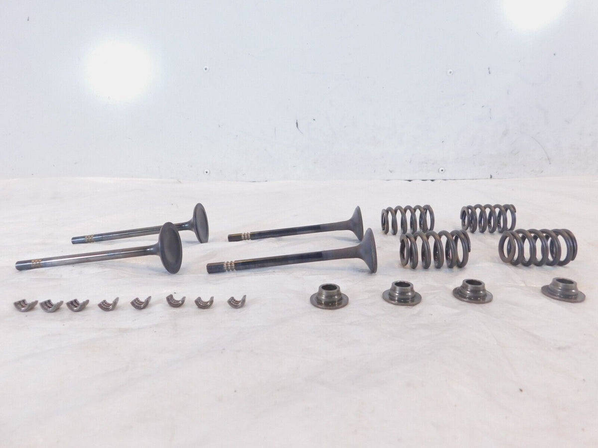 Victory Vision Kingpin & Vegas Intake/Exhast Valves w/ Springs & Retainer Seats - C3 Cycle