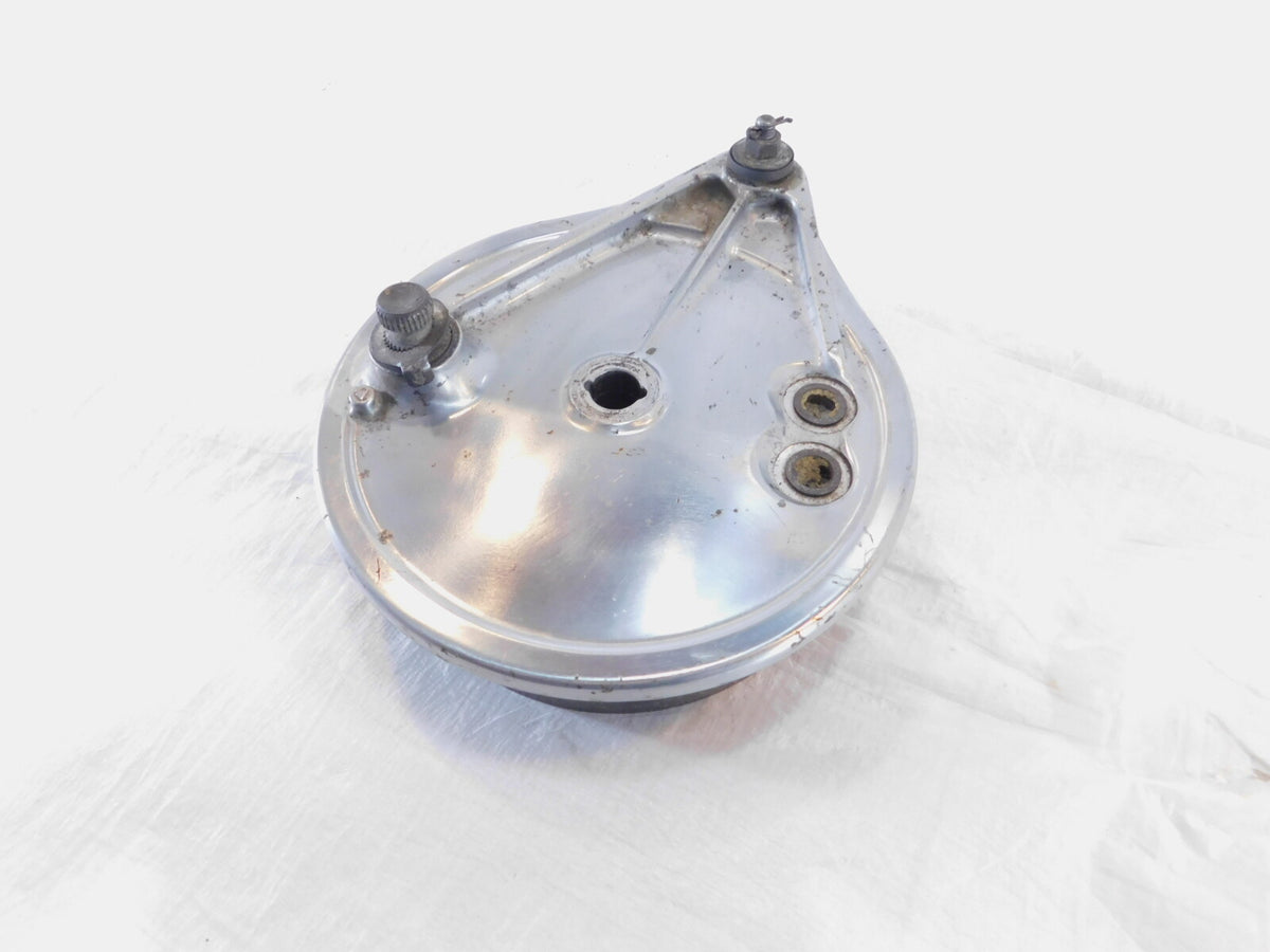 1978-1979 Honda CX500 CX500C CX500D 500 Silver Rear Wheel Brake Shoe Drum Panel - C3 Cycle