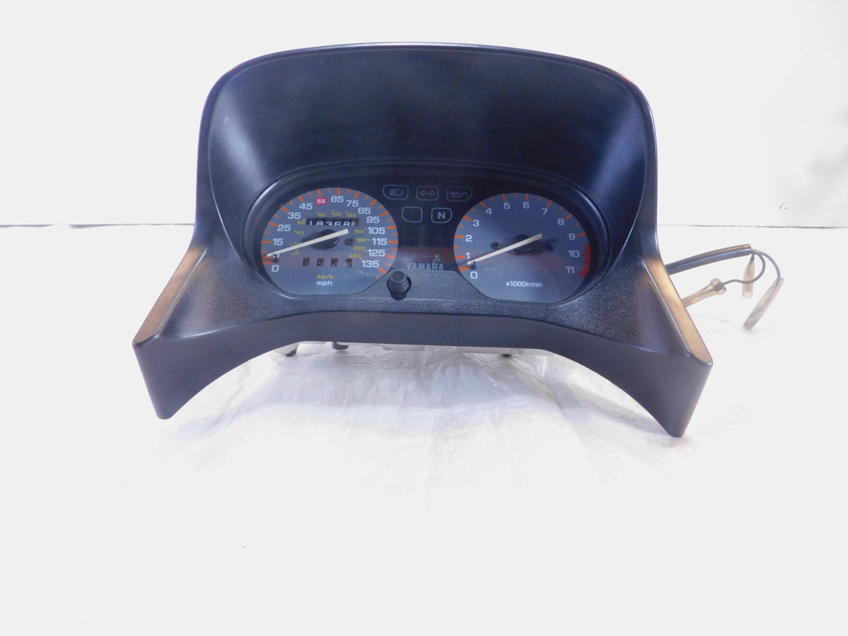 1992-1996 Yamaha Seca II XJ600S Speedometer Tach Meter Gauges Instrument Cluster - C3 Cycle