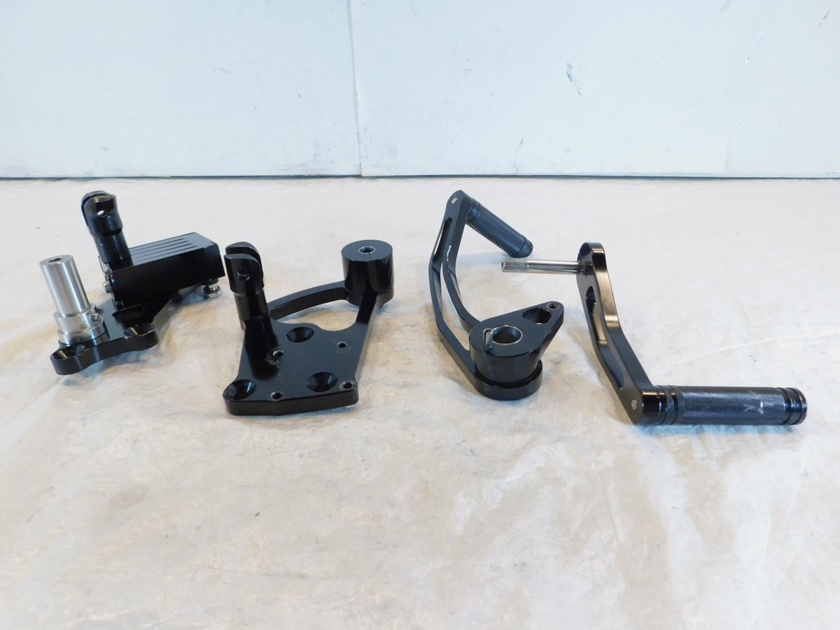 Harley Davidson Softail Aftermarket Black Brake & Shifter Pedal Foot Control Lot - C3 Cycle