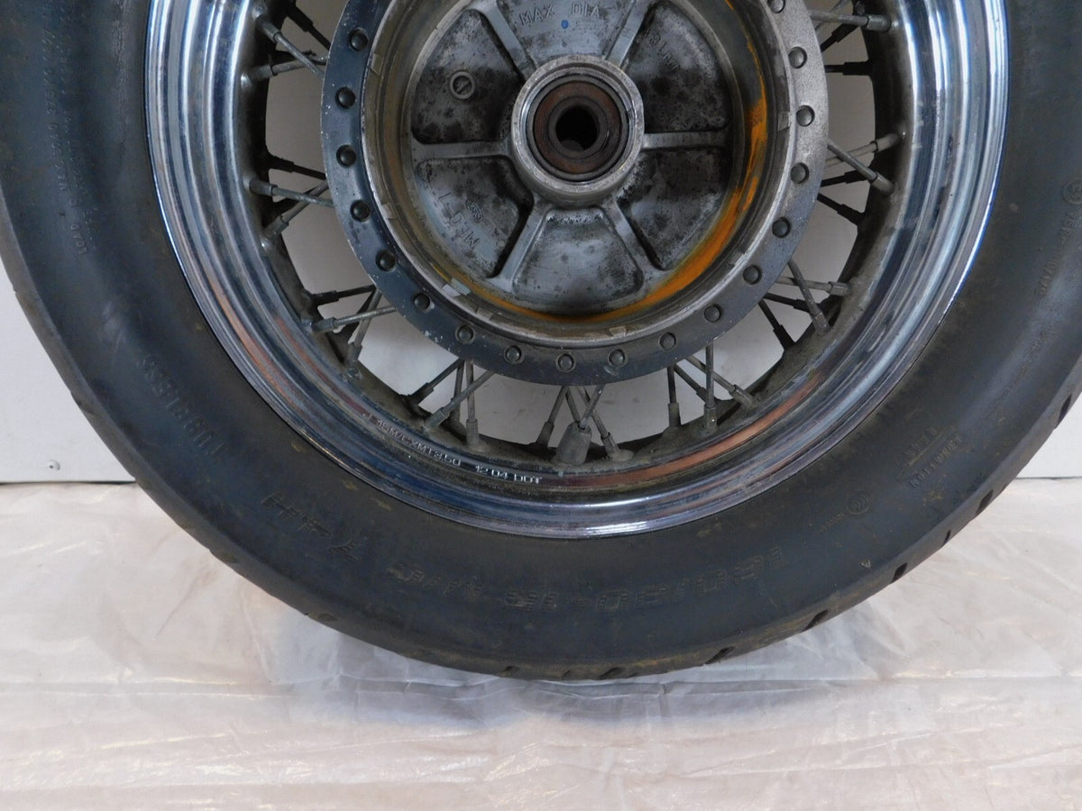 2004-2006 Honda VT750 VT750C Shadow Aero 750 Chrome Laced Rear Wheel Rim & Tire - C3 Cycle