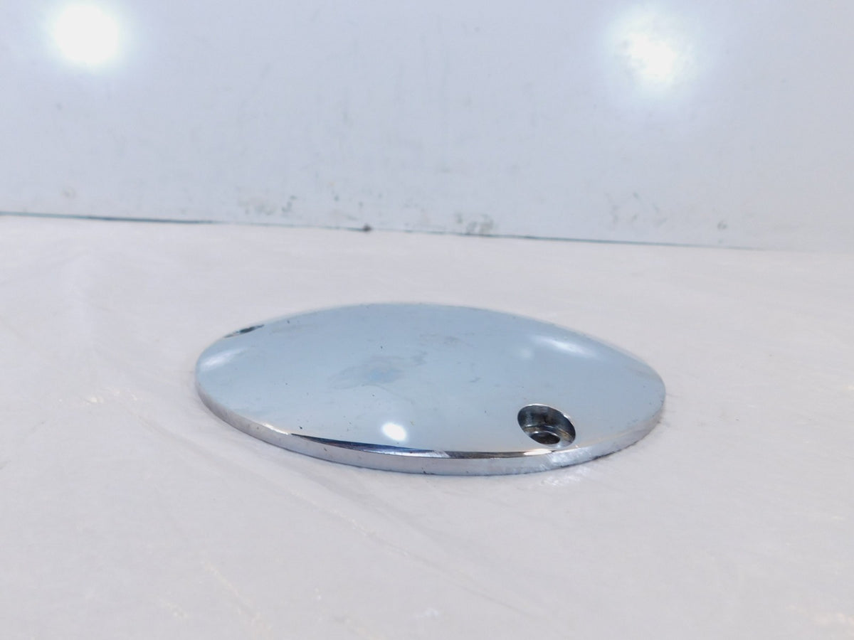 Harley Evo Softail Dyna & FXR Left Engine Motor Chrome Derby Clutch Cap Cover - C3 Cycle