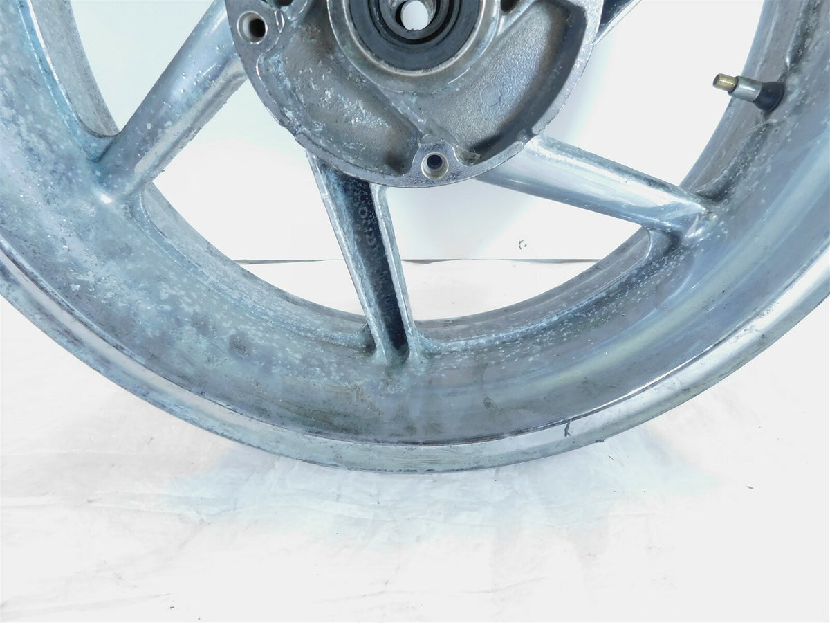 1998 98 Honda CBR900RR CBR900 RR Silver Cast Rear Back Tail Wheel Rim - C3 Cycle