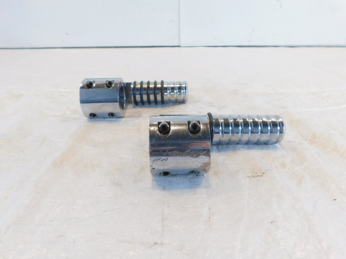 Harley Electra Glide & Road King Highway Footrest Footpeg Mount Bracket Clamps - C3 Cycle