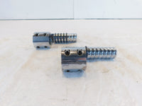 Harley Electra Glide & Road King Highway Footrest Footpeg Mount Bracket Clamps - C3 Cycle