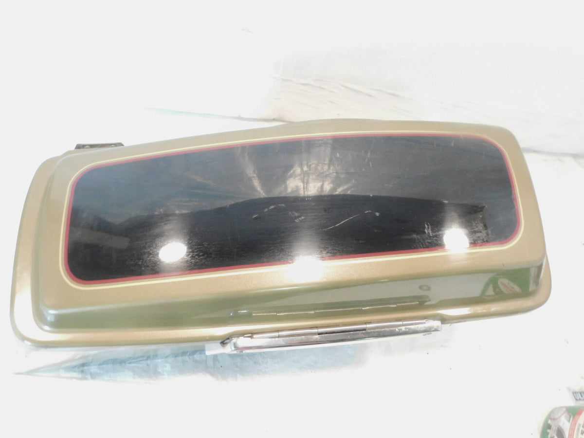 Harley Davidson Touring Road King Street & Electra Glide Green Right Saddlebag - C3 Cycle