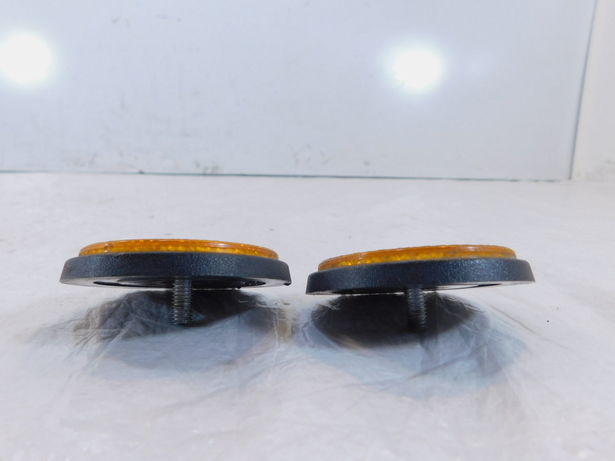 1996-2014 Honda Rebel 250 CMX250C Amber Front Left/ Right Side Fender Reflectors - C3 Cycle