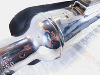 Royal Enfield Meteor 350 Euro 5 Chrome Rear Exhaust System Muffler Pipe & Shield - C3 Cycle