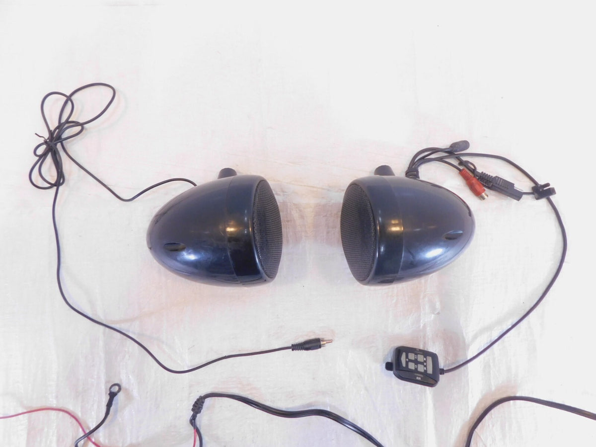 2005-2009 BMW R1200RT R1200 RT Front Left/Right Audio Handlebar Speakers - C3 Cycle