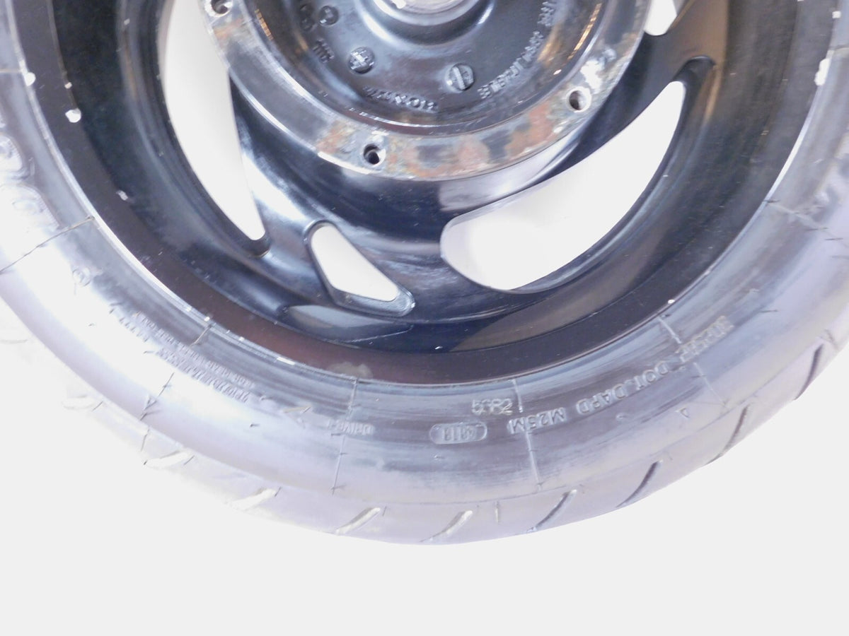 Honda VTX1800 VTX1800C VTX1800R Cast Black Rear Wheel Rim & Tire - 42650-MCH-010 - C3 Cycle