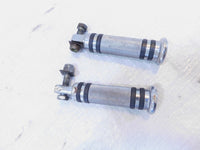 Harley Touring FXR Dyna Sportster & Softail Chrome & Band Footpegs Footrests - C3 Cycle