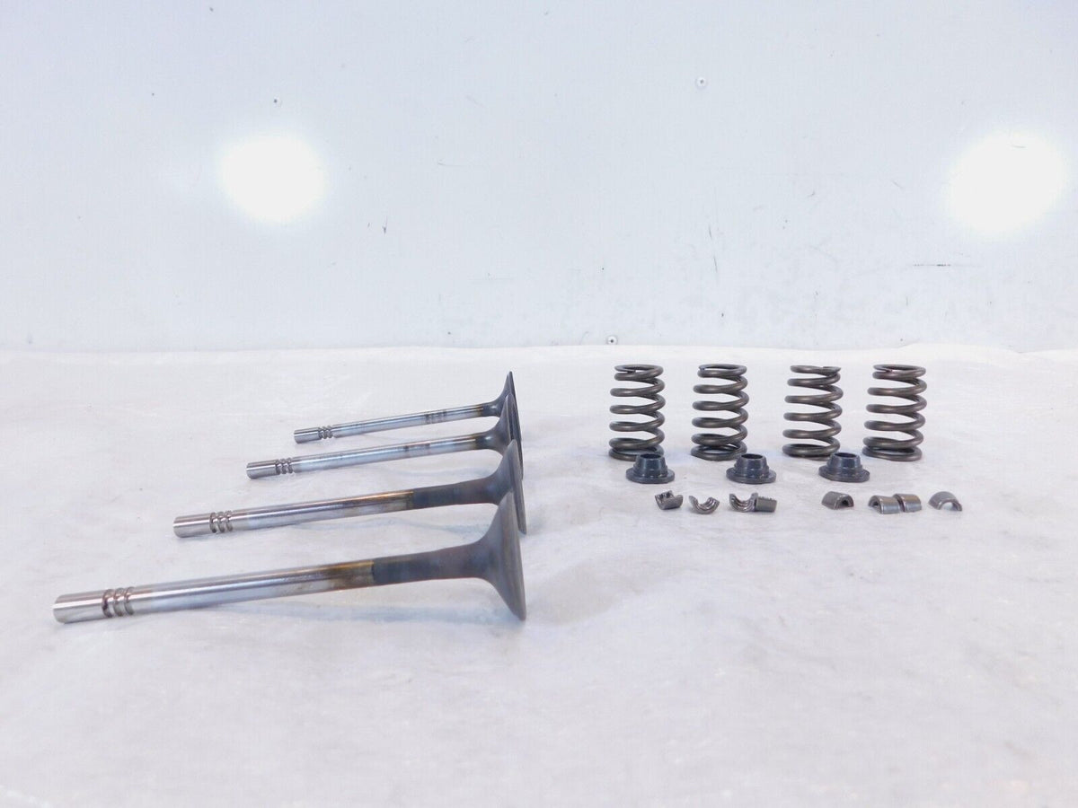 Victory Vision Kingpin & Vegas Intake/Exhast Valves w/ Springs & Retainer Seats - C3 Cycle