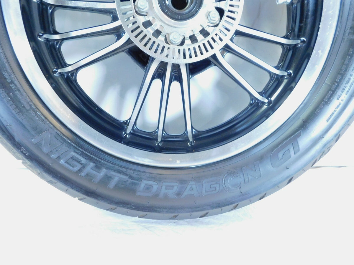 2016-2021 Indian Scout Sixty & 1200 Black Rear Wheel Rim & Tire - C3 Cycle