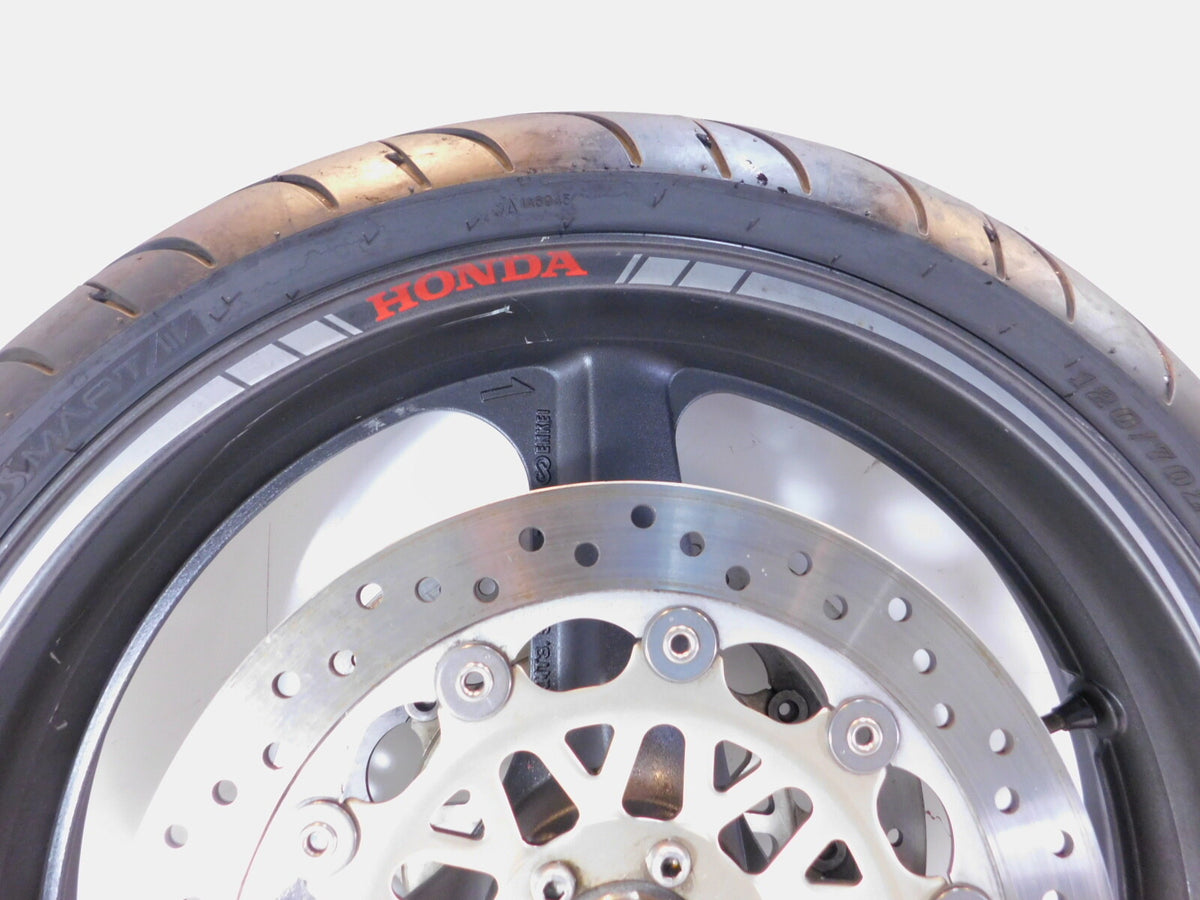 1994-1995 Honda CB1000 CB 1000 Front Wheel Rim Tire Hub & Rotor 18"x3.50" - C3 Cycle