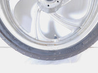 2008-2009 Victory Vision Touring Silver Cast Front Wheel Rim & Tire - Bent - C3 Cycle