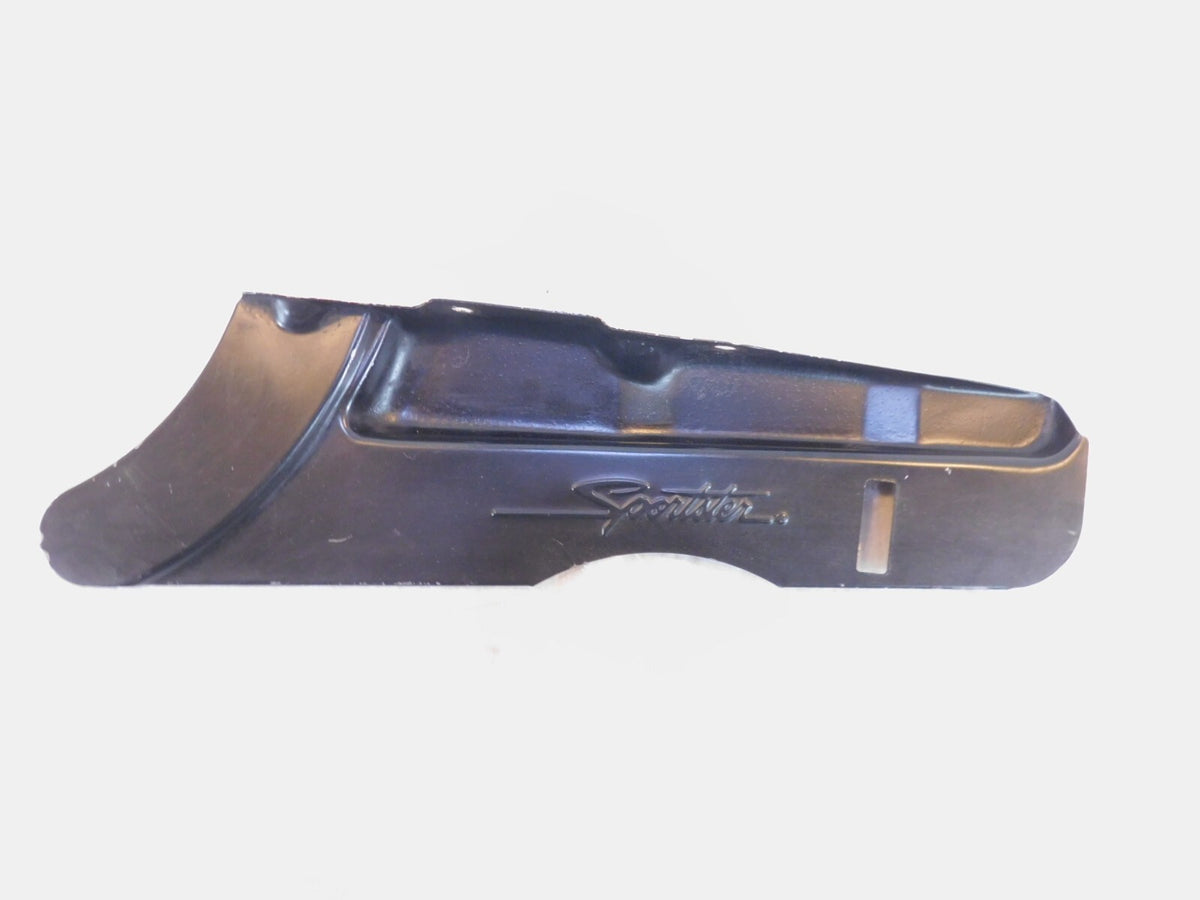 Harley Davidson Sportster 883 & 1200 Black Rear Wheel Debris Deflector Cover - C3 Cycle