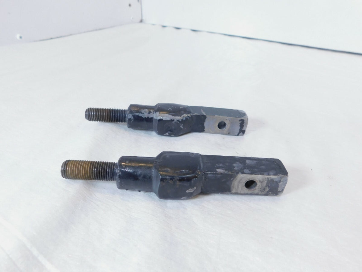 Harley FXR FXRS Super Glide Rear Passenger Footpeg Peg Footrest Mount Brackets - C3 Cycle