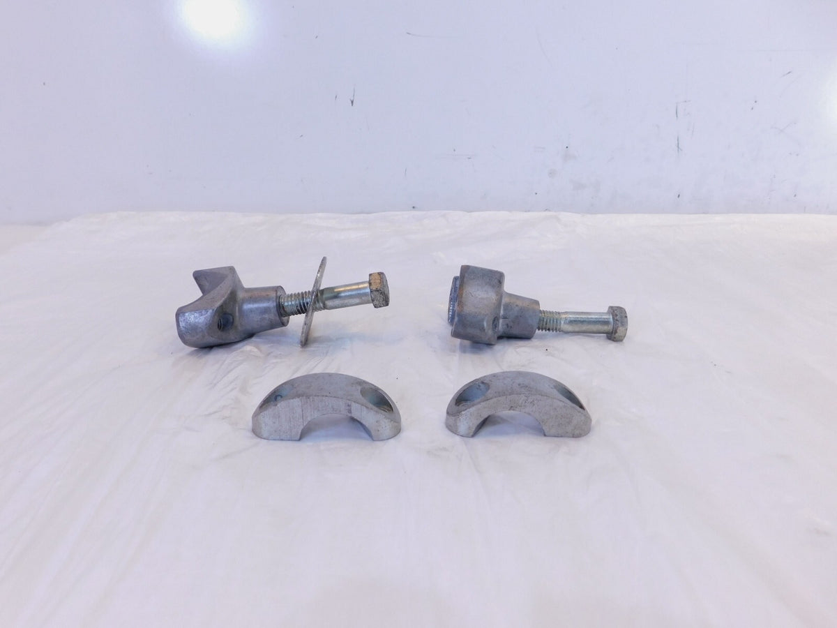 1984-1995 Harley Davidson Electra Glide Classic Handlebars Riser Mount Brackets - C3 Cycle