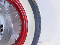Harley Davidson Softail Heritage Classic Deluxe Spoked Front Wheel Red Rim Tire - C3 Cycle