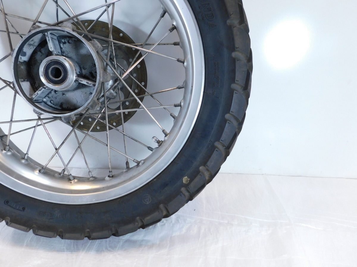 BMW F650GS G650GS & Dakar Sertao Spoked Laced Rear Wheel Hub Rim w/ Rotor & Tire - C3 Cycle