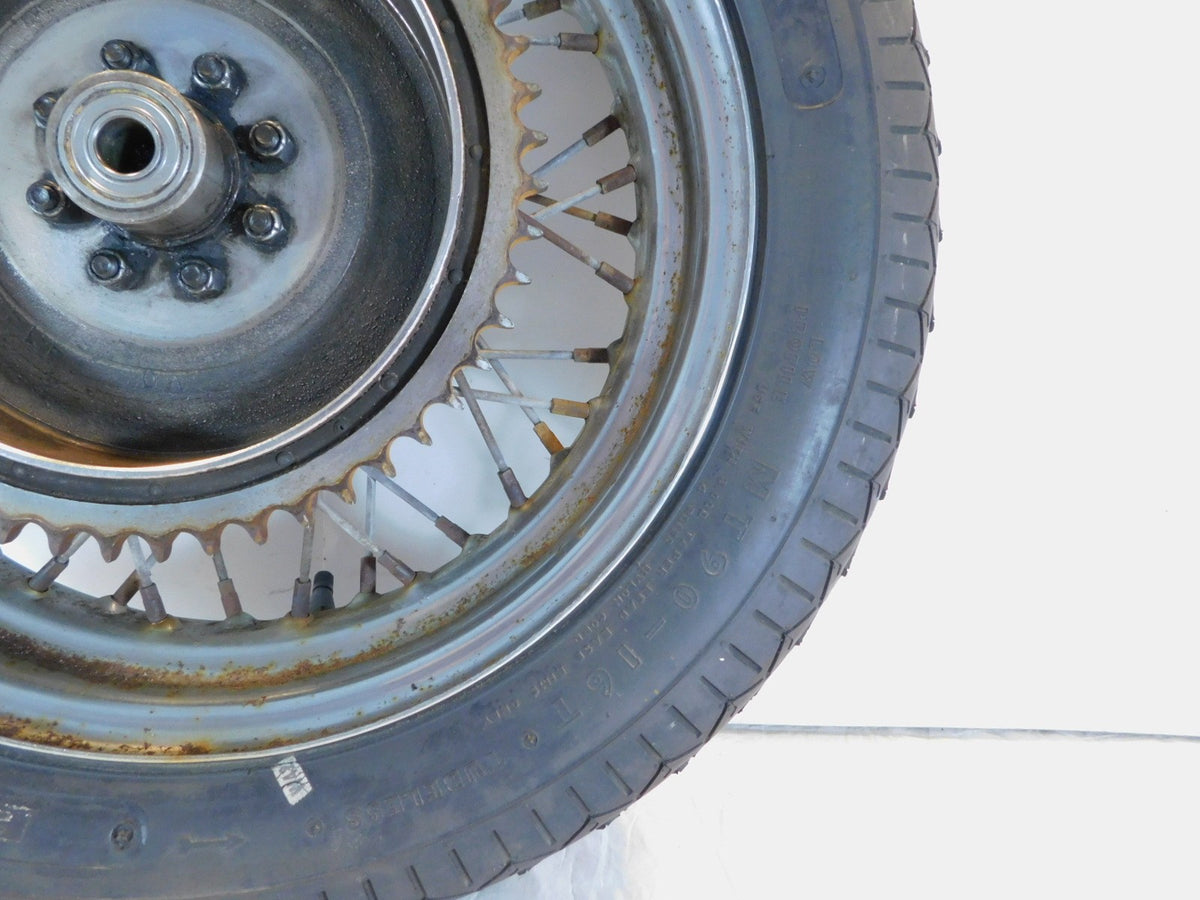 1970-1977 Harley Davidson Sportster 900 1000 16" Rear Wheel Rim Hub & Sprocket - C3 Cycle
