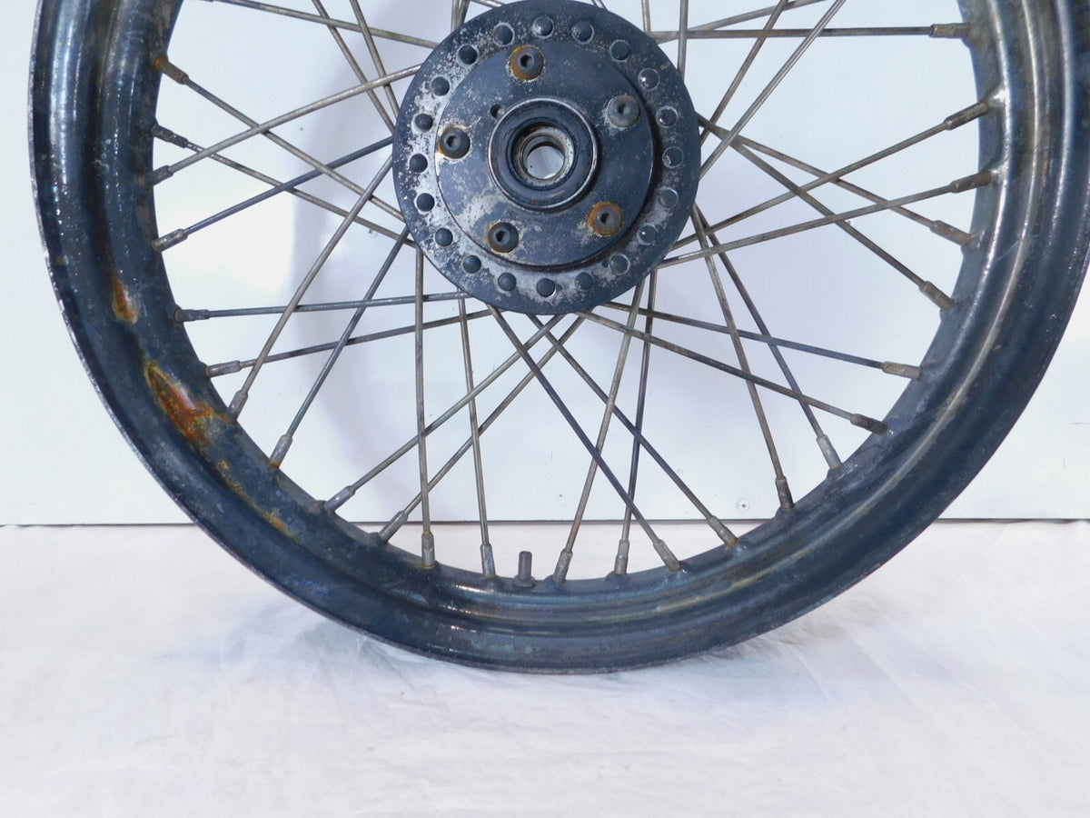 2002 & 2003 Indian Gilroy Scout Front 19" Laced Spoked Wheel Hub Rim & Tire - C3 Cycle