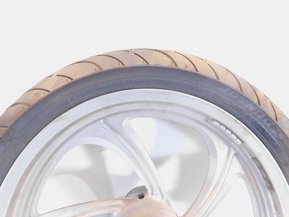 2008-2009 Victory Vision Touring Silver Cast Front Wheel Rim with Tire - C3 Cycle