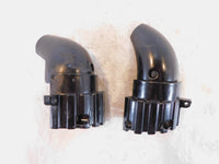 1985-02 Yamaha V-Max 1200 VMX12 VMAX1200 Black Left/Right Exhaust Shield Covers - C3 Cycle