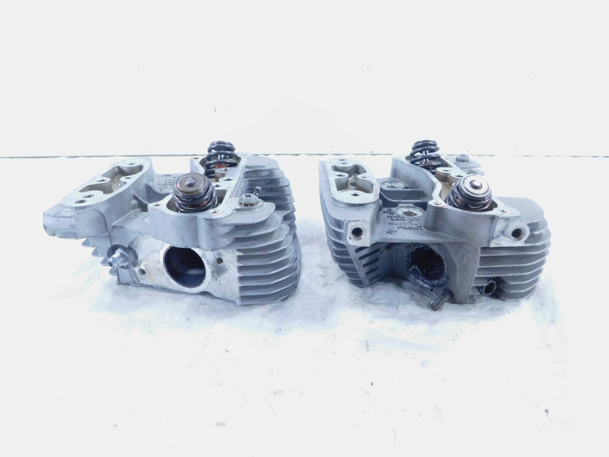 Harley Davidson Sportster XR1200 XR 1200 Front & Rear Cylinder Heads w/ Valves - C3 Cycle