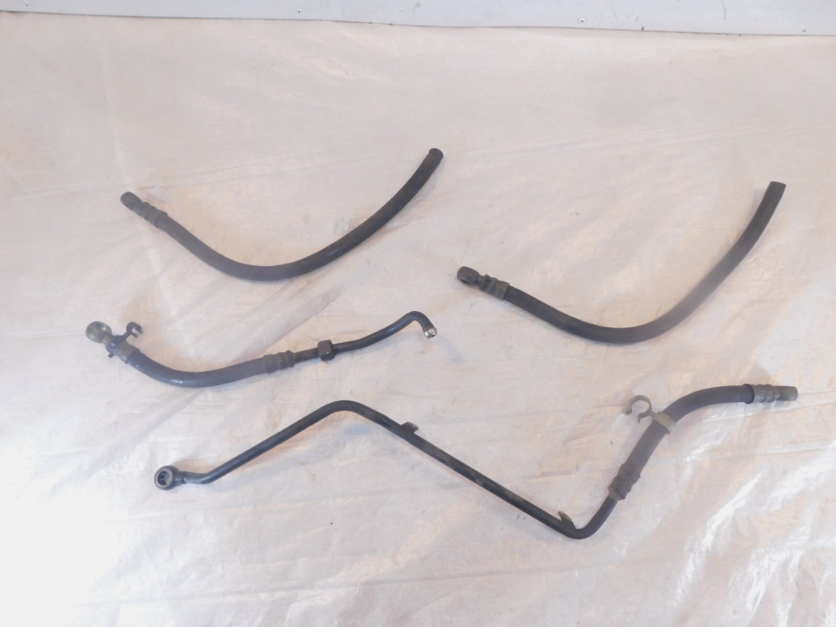 BMW R1100 R1100RT Black Front Engine Motor Oil Cooler Hose Pipe Lines - C3 Cycle