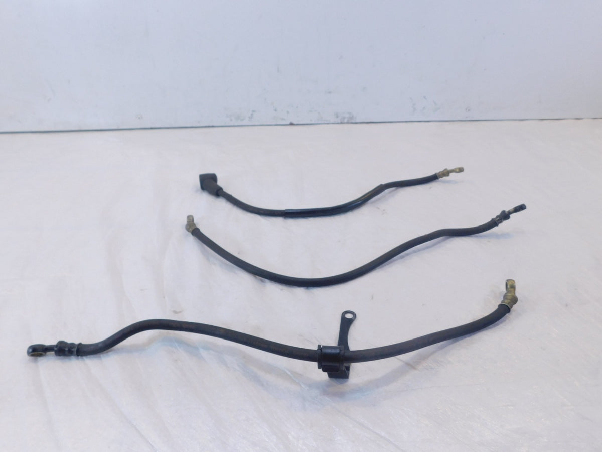 1983 83 Yamaha XJ750 Maxim 750 Front Brake Master Cylinder Brake Hose Pipe Lines - C3 Cycle