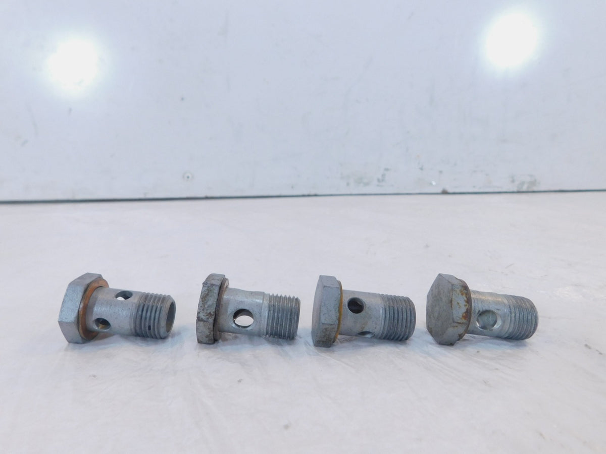 BMW F650 F650GS F650CS & R1200C R1200 Oil Pipe Hose Hollow Banjo Bleeder Bolts - C3 Cycle