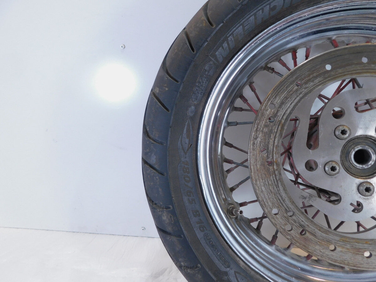 Harley Davidson Softail Heritage Classic & Springer Spoked Rear Wheel Rim & Tire - C3 Cycle
