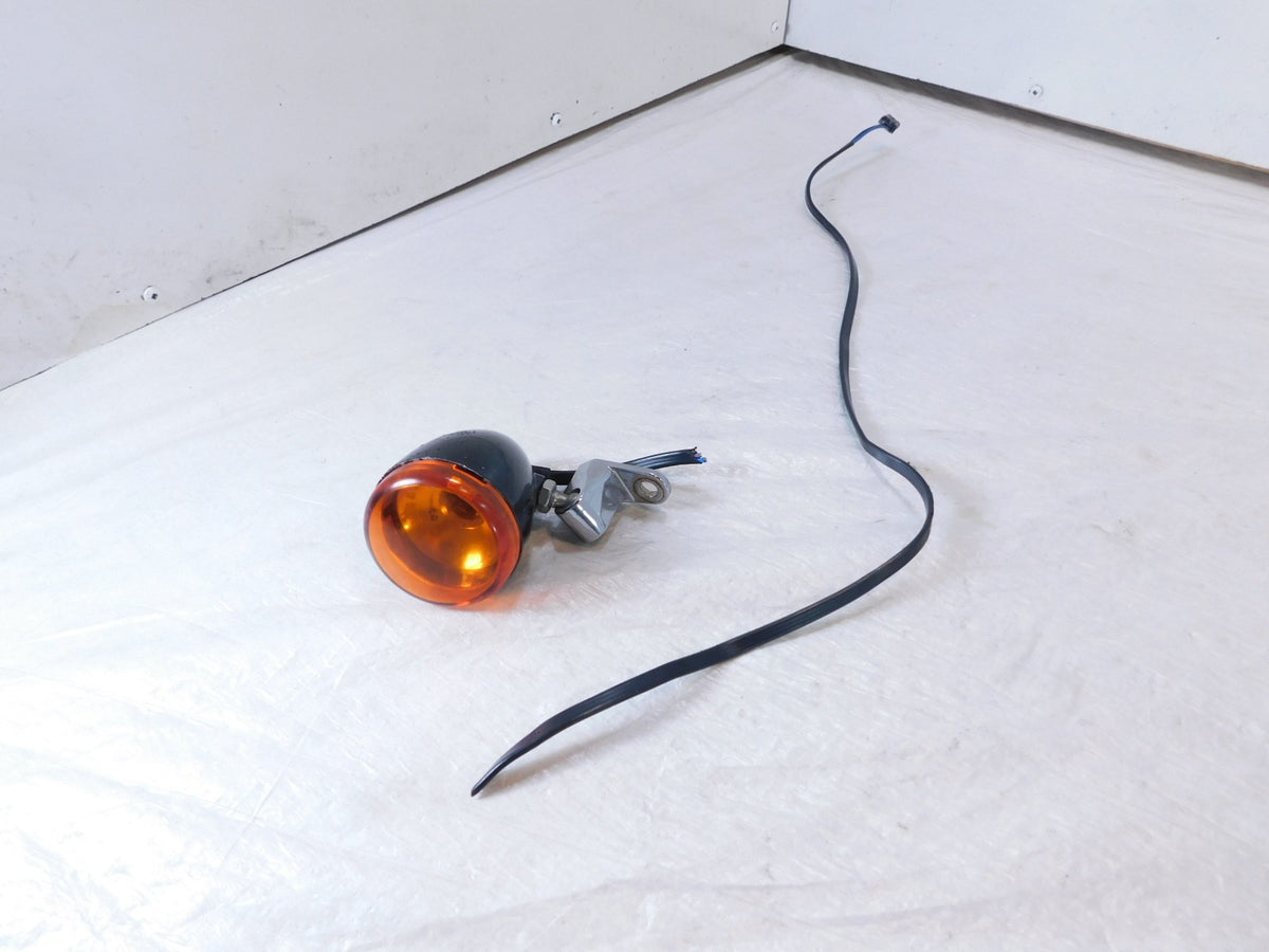 Harley Davidson Softail Low Rider & Street Bob Black Front Turn Signal Indicator - C3 Cycle