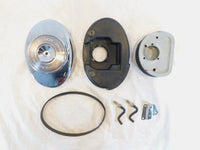 Harley Davidson Electra Glide Softail Dyna Air Cleaner Backplate w/ Cover - C3 Cycle