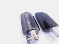 Harley Touring FXR Dyna Sportster & Softail Metal & Rubber Footpegs Footrests - C3 Cycle