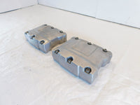 Harley Polished Twin Cam Touring Dyna Softail Cylinder Head Rocker Boxes & Arms - C3 Cycle