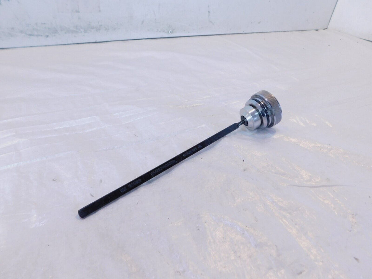 Harley Davidson Dyna Low Rider Super Wide Glide Chrome Engine Motor Oil Dipstick - C3 Cycle