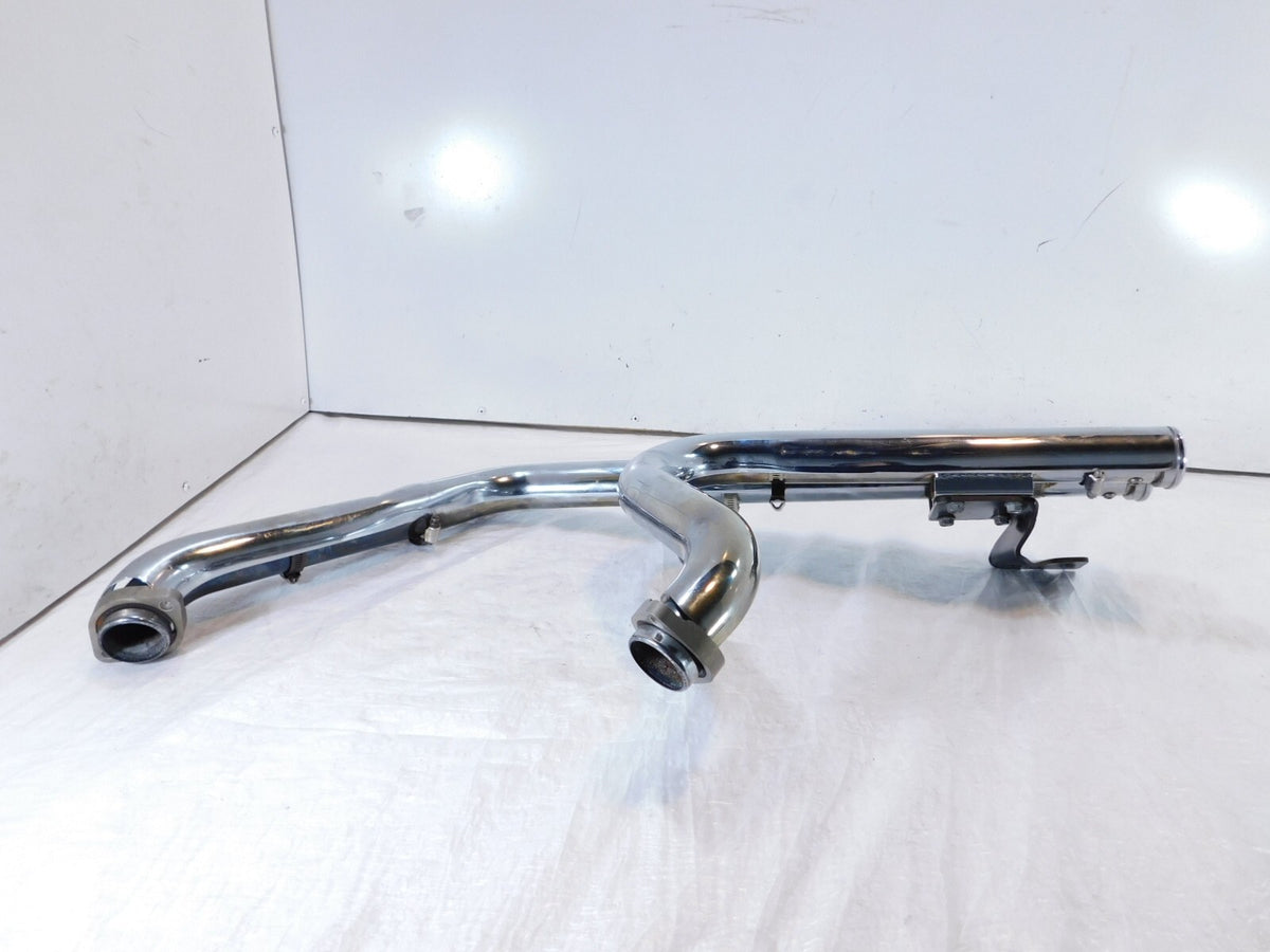 Harley Davidson Softail Vance & Hines Exhaust Pipe System w/ Bracket - DENTED - C3 Cycle