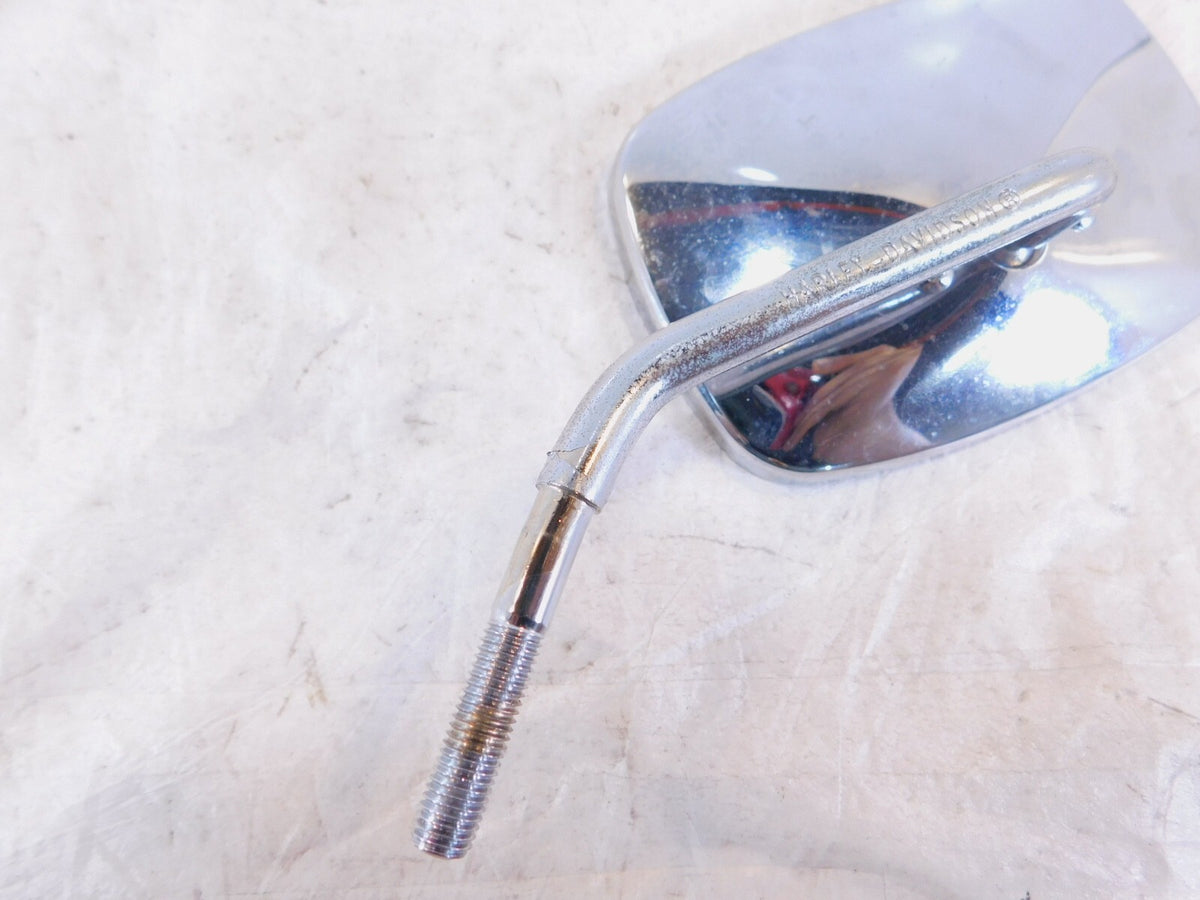 Harley Dyna Sportster Softail FXR & Sportster Front Left Chrome Rear View Mirror - C3 Cycle