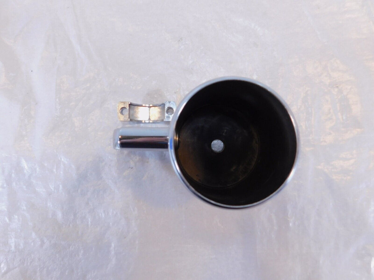 Harley Electra Glide Chrome Kruzer Kaddy Handlebar Cup Holder & Mount Bracket - C3 Cycle