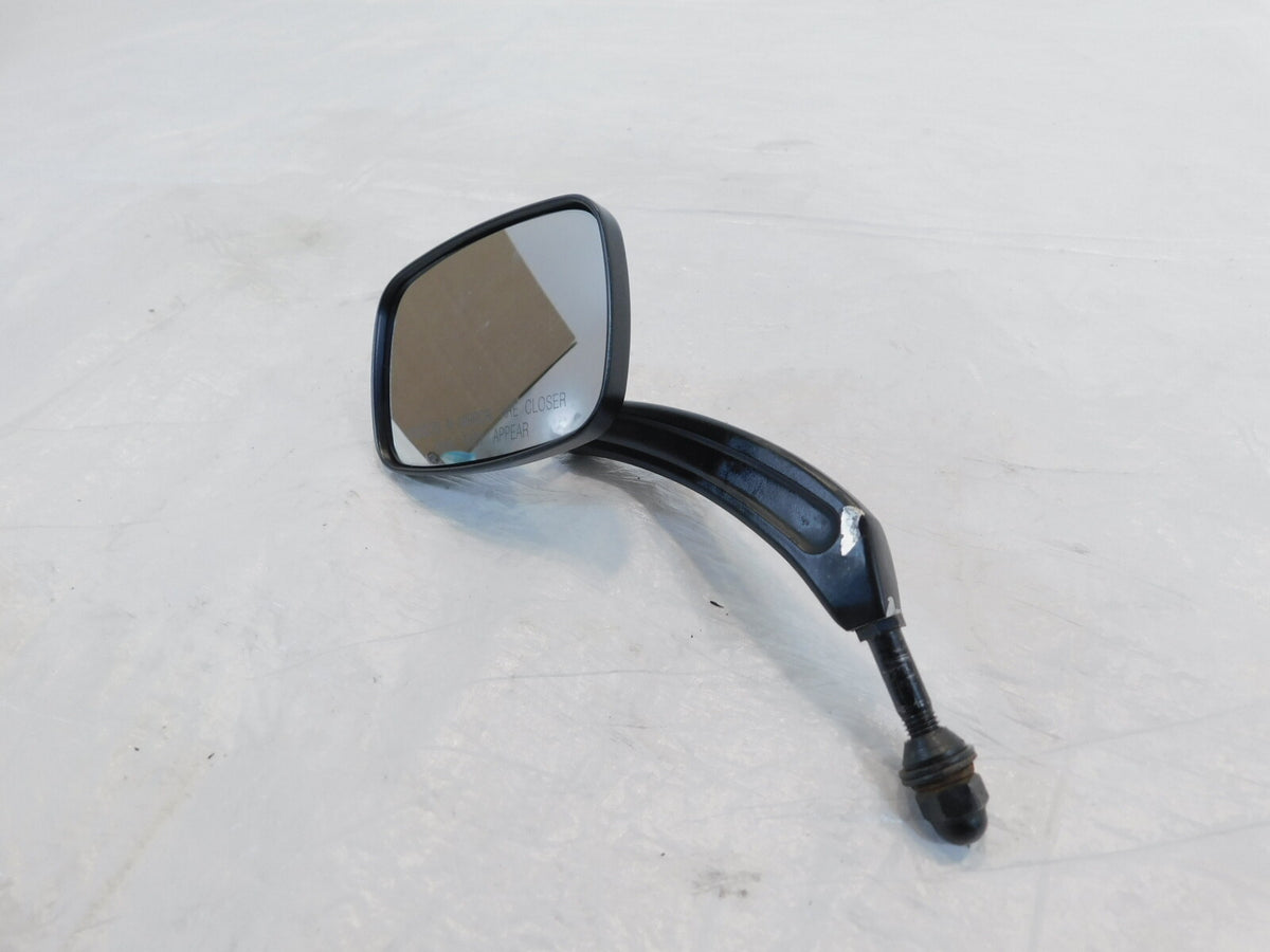 Harley Davidson FXR & Softail & Dyna & Sportster Left Black Rear View Mirror - C3 Cycle