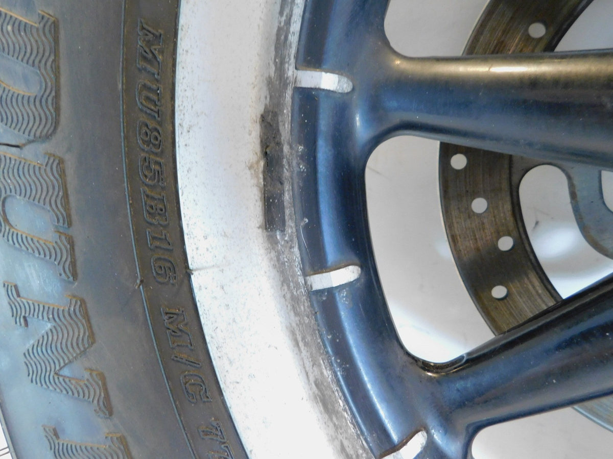 Harley Davidson Touring Road Glide Electra Glide 9 Spoke Rear Wheel Rim & Tire - C3 Cycle