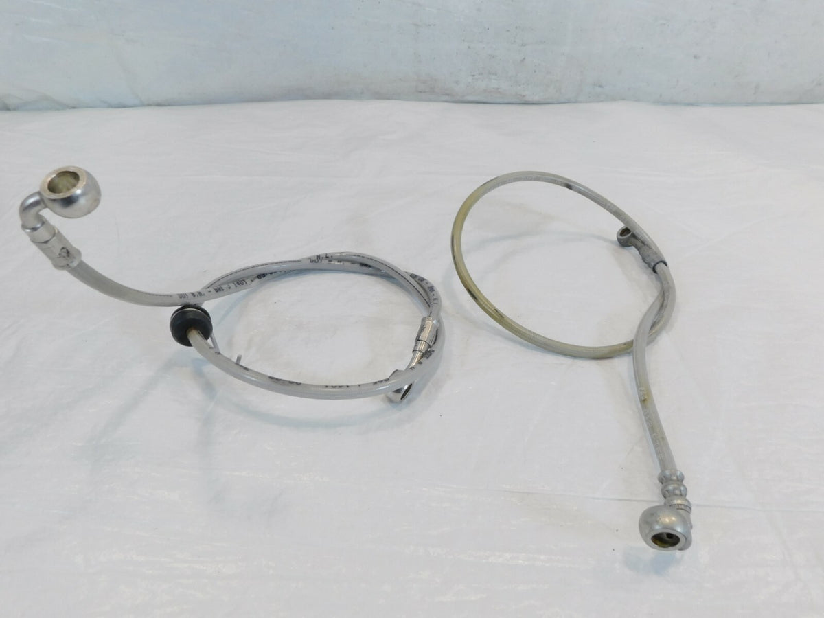 2009 Aprilia RSV1000R RSVR RSV1000 Mille Front/Rear Brake Caliper Hose Pipe Line - C3 Cycle