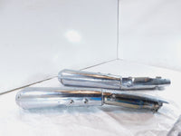 Moto Guzzi V7 III Anniversario Special 750 Rear Exhaust System Pipe Mufflers - C3 Cycle