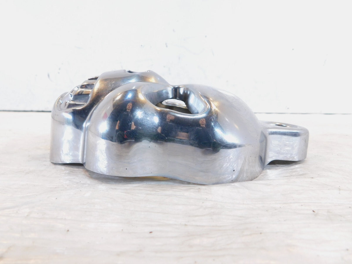 Harley Davidson Touring Electra Road King & Softail Chrome Skull Horn Cover Trim - C3 Cycle