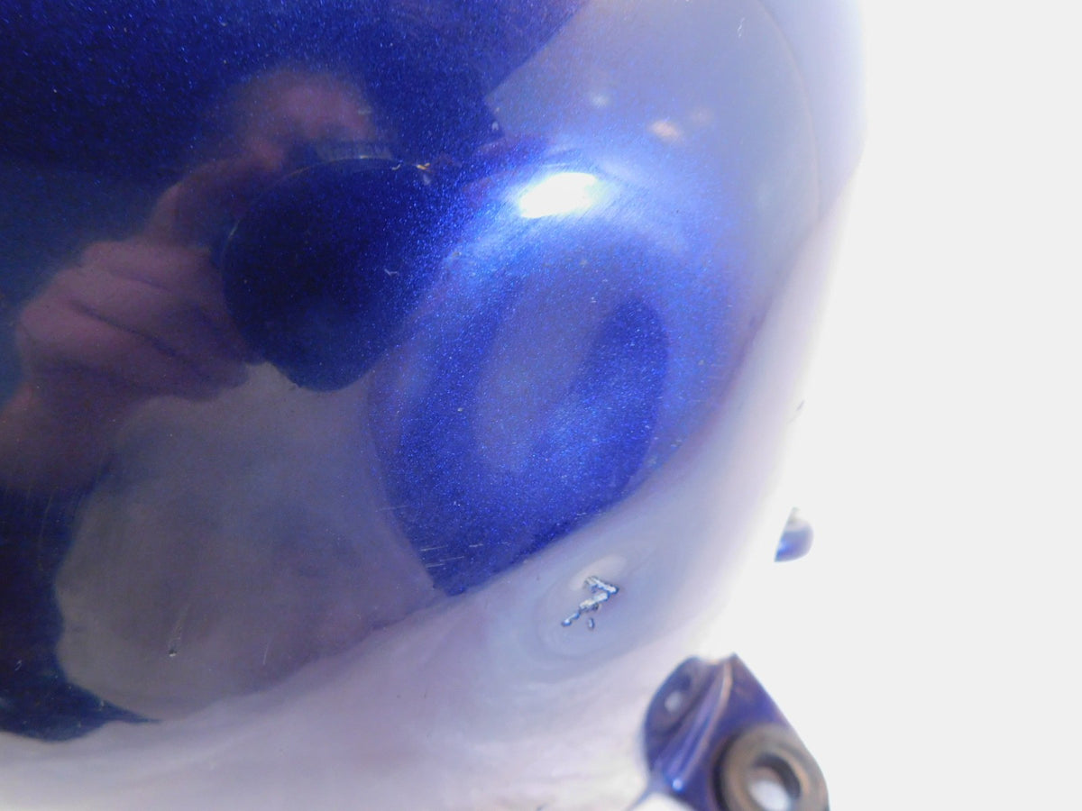 2002 Indian Gilroy Scout Cobalt Blue Left Side Fuel Gas Petrol Tank 89-445 - C3 Cycle